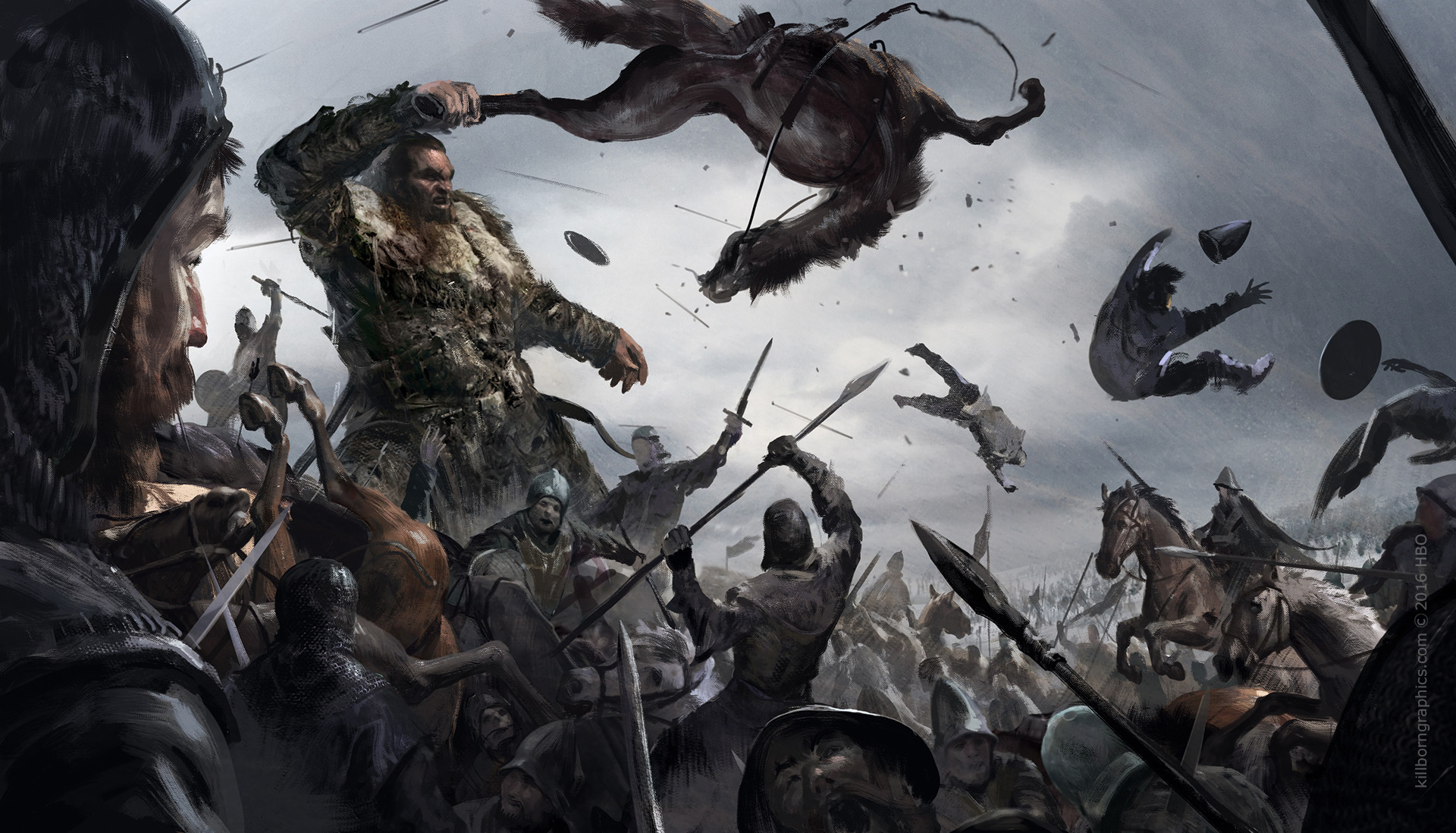 30 imágenes de Concept Art de Juego de Tronos Sorprendentes La Batalla de los Bastardos Temporada 6 - 30 imágenes de Concept Art de Juego de Tronos Sorprendentes