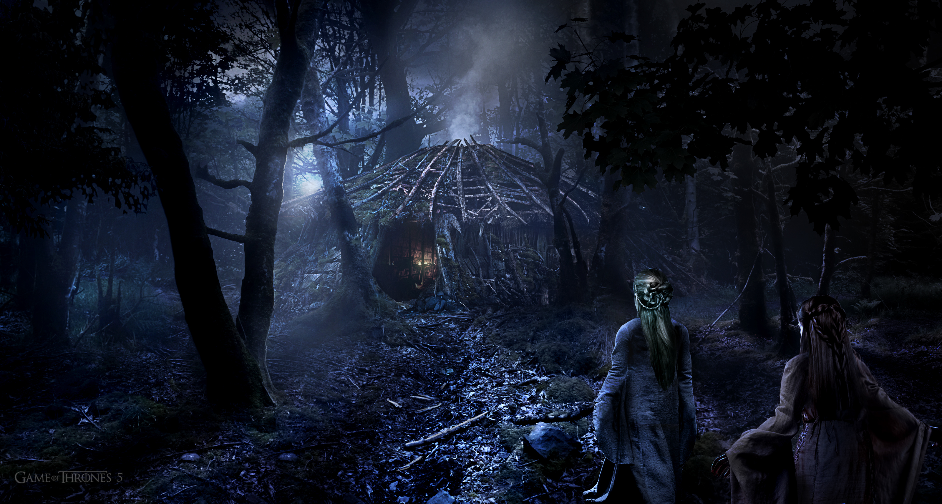 30 imágenes de Concept Art de Juego de Tronos Sorprendentes La Cabaña de Maggy Temporada 5 - 30 imágenes de Concept Art de Juego de Tronos Sorprendentes