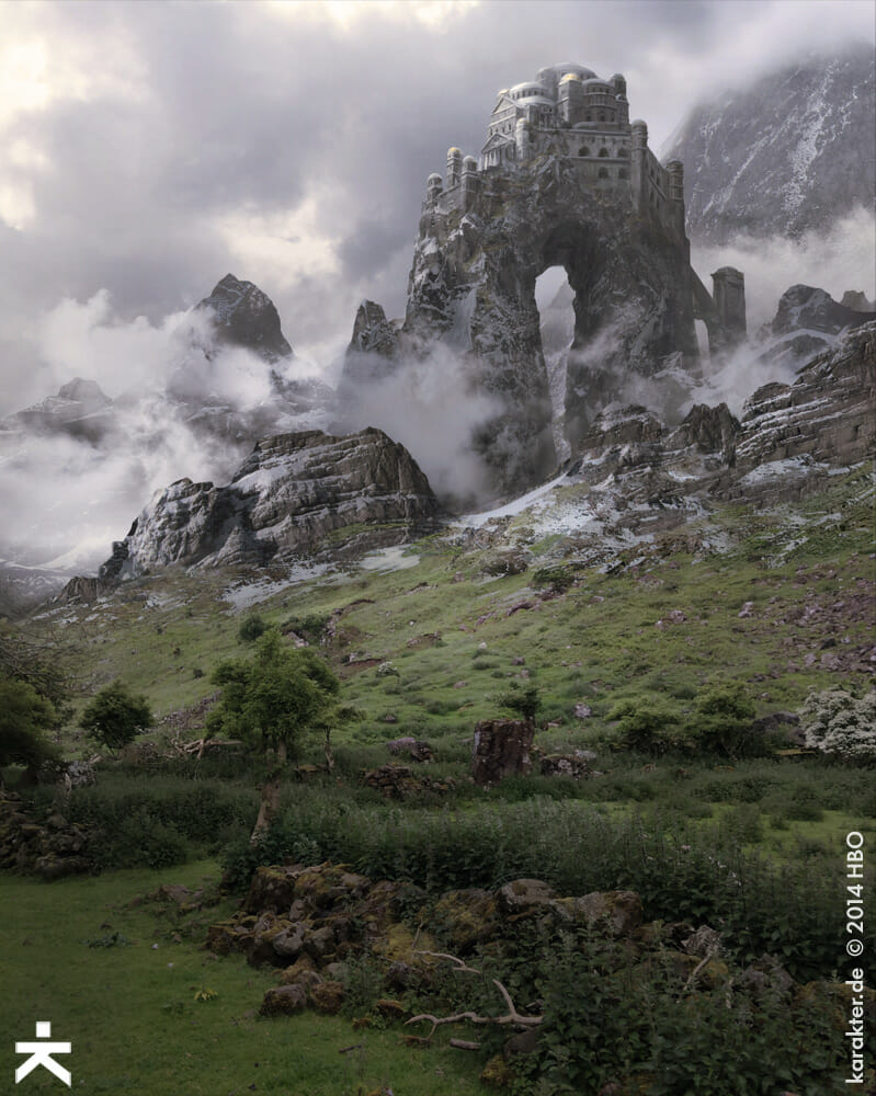 30 imágenes de Concept Art de Juego de Tronos Sorprendentes Nido de Águilas Temporada 5 - 30 imágenes de Concept Art de Juego de Tronos Sorprendentes