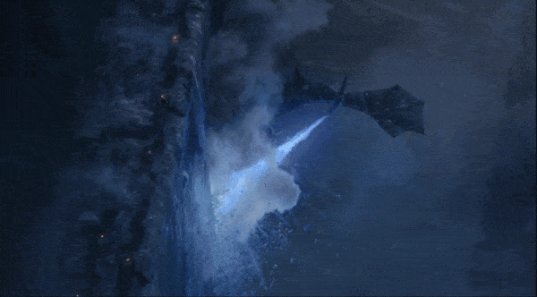 30 imágenes de Concept Art de Juego de Tronos Sorprendentes Viserion y El Rey de la Noche - 30 imágenes de Concept Art de Juego de Tronos Sorprendentes