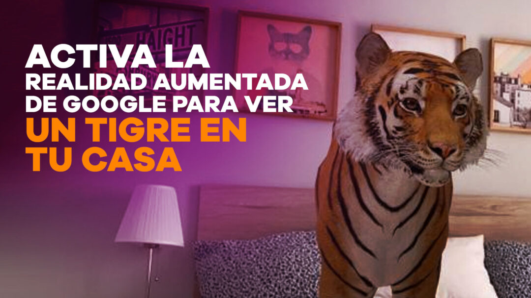 Cómo activar la realidad aumentada de Google para ver un tigre y